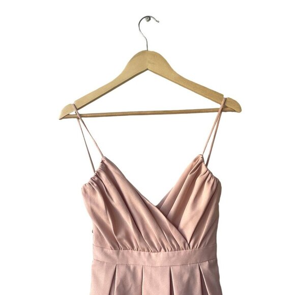 NBD Revolve Romper Size S Fairy Coquette Feminine Pink Rave Festival Ruffle Tie - Picture 3 of 9